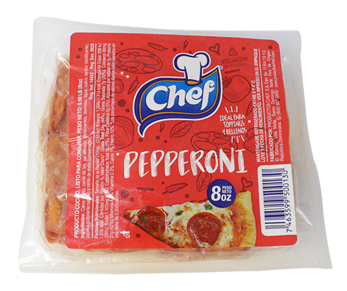 Chef Pepperoni Rebanado8 OZ