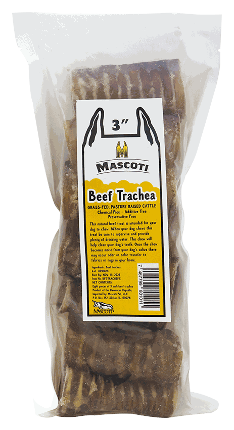 MASCOTI QUICKIES BEEF TRACHEA DOG CHEW