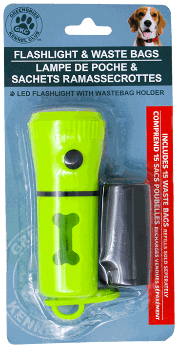 FIELIN GREENBRIER FLASHLIGHT WASTE BAGS