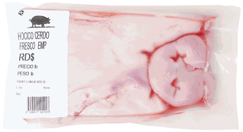 HOCICO CERDO FRESCO EMP
