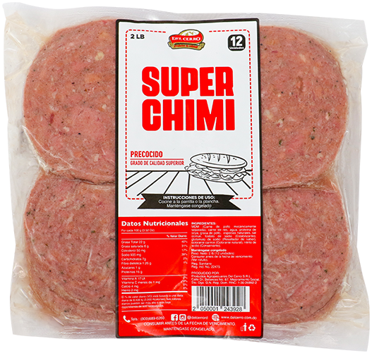 SUPER CHIMI PRECOCIDO 2 LBS. 12 UND