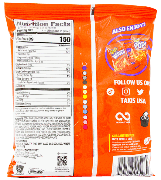Takis Corn Chips Intense Nacho 3.25 OZ - Precio en RD | SupermercadosRD