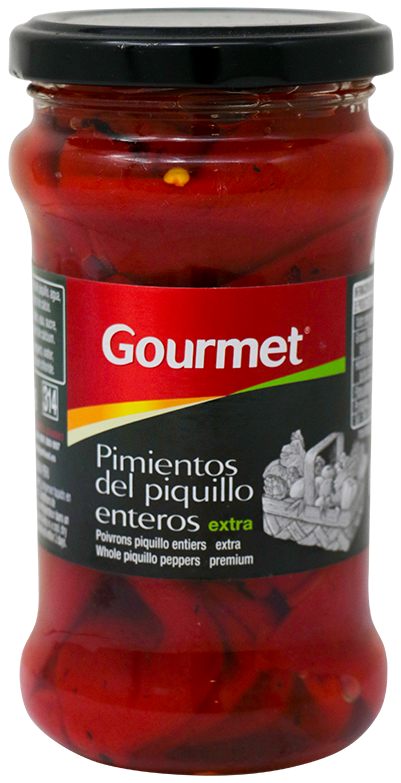 Gourmet Pimiento Piquillo Ent225 GR