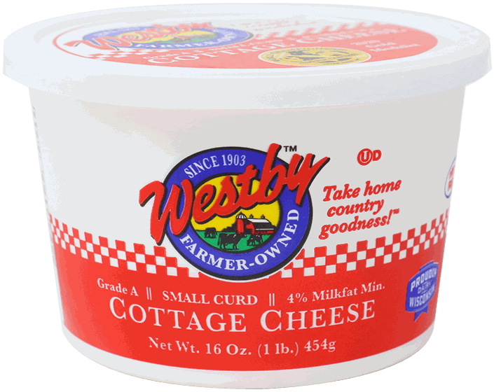WESTBY 4% COTTAGE CHEESE 16 OZ