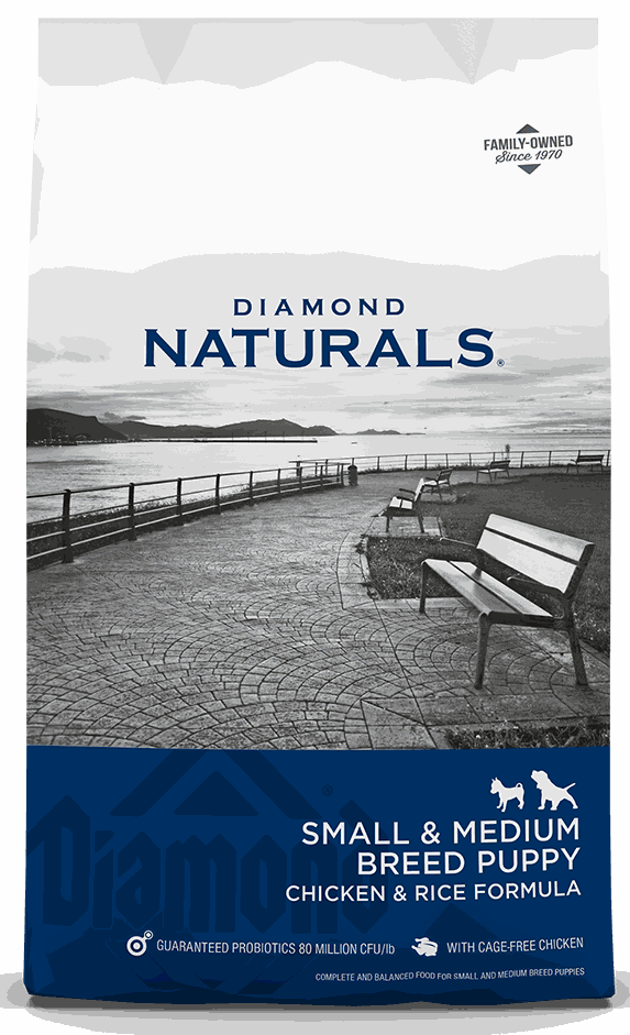 Chicken & Rice Small Breed Puppy - Diamond Natural4.41 LB