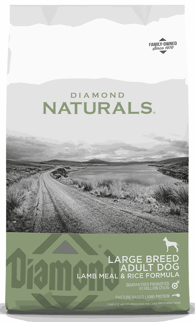 Lamb & Rice Large Breed Adult - Diamond Natural15 KG