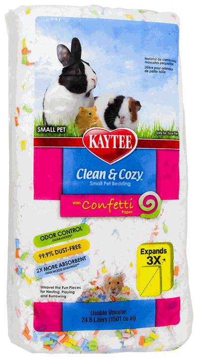 KAYTEE SM PET BEDDING CONFETTI 1500CU