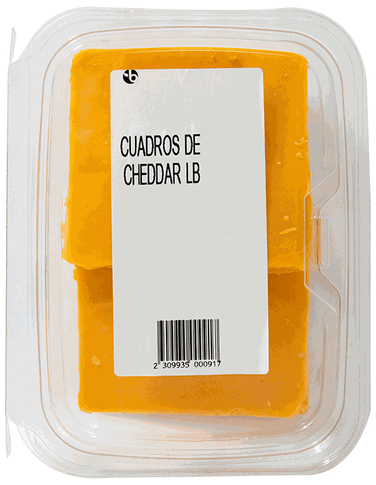 CUADROS CHEDDAR LB