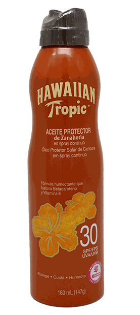 Hawaiian T Aceit Prot Zanah Spray180 ML