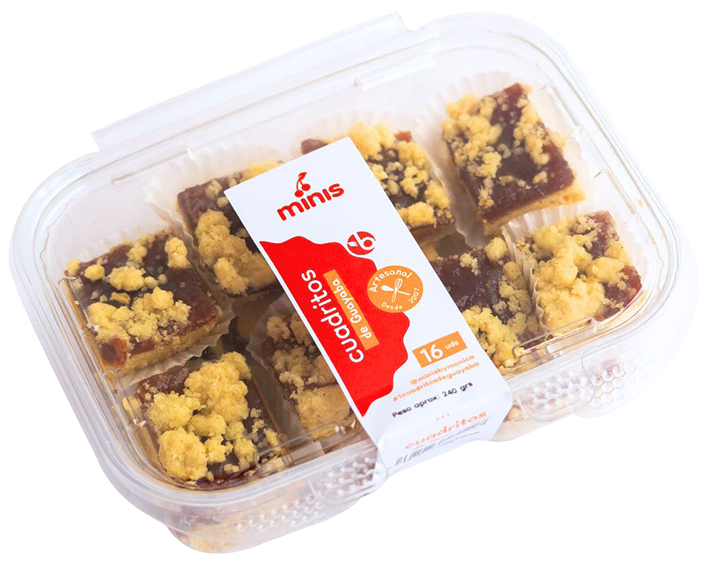 Sweet Minis Cuadritos De Guayaba16 UND