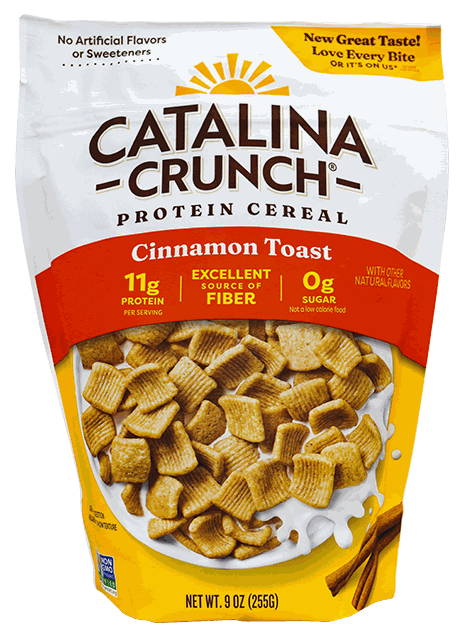 CATALINA CEREAL CINNAMON TOAST 9 OZ