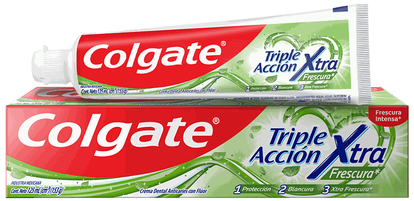 Colgate Crem Dent 3 Accion Xtra125 ML
