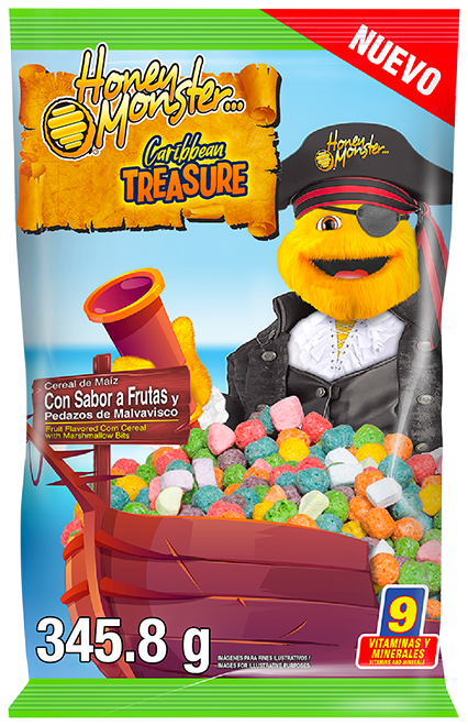 Quaker Cereal Honey Monster363 GR