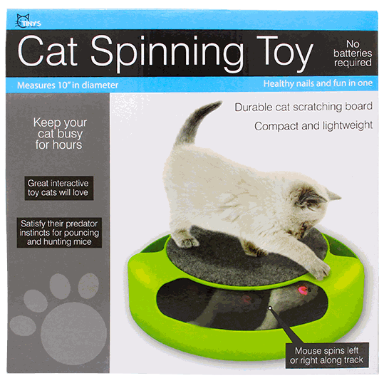 FIELIN JGTE CAT SPINNING