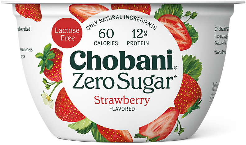 Chobani Yog Strawberry Zero Sug5.3 OZ