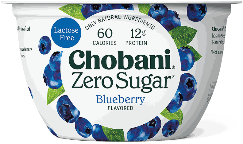 CHOBANI YOG BLUEBERRY ZERO SUG 5.3 OZ