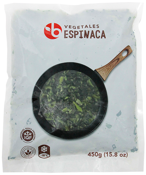 BRAVO HOJAS DE ESPINACA 450 GR