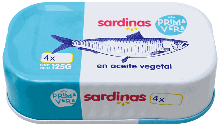 PRIMAVERA SARDINA ACEITE 125 GR