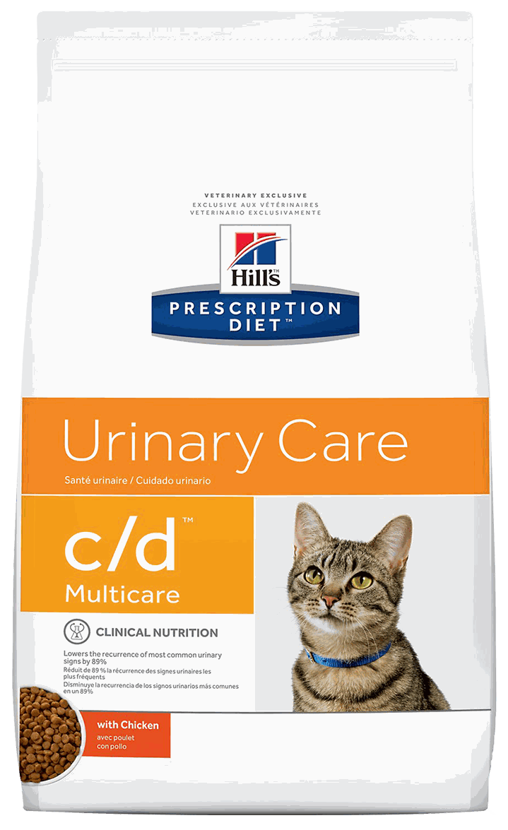 PD FELINE C/D URINARY 4LB