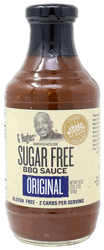 G HUGHES SAUCE BBQ ORIG SF 18 OZ