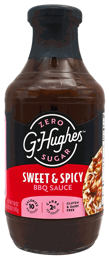 G HUGHES SAUCE BBQ SWEET N SPICY 18 OZ