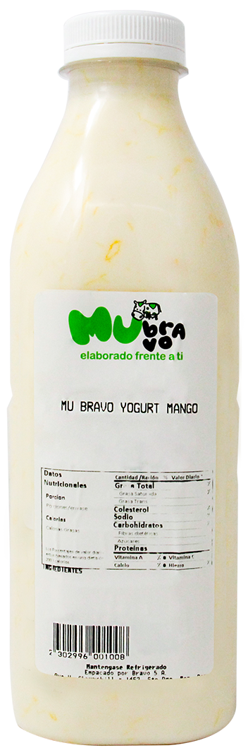 MUBRAVO YOGURT MANGO 32 OZ
